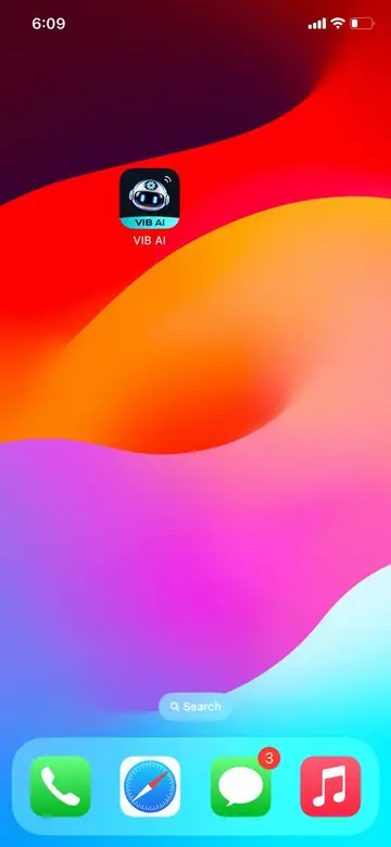 VIB AI on Home Screen
